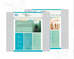Sample of my web design from OJH ADVERTISING