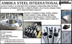 Stainless Steel Flanges manufacturers india from AMBIKA STEEL INTERNATIONAL