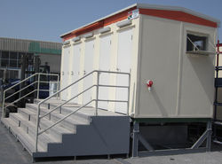 Party toilet facility in UAE from RTS CONSTRUCTION EQUIPMENT RENTAL L.L.C