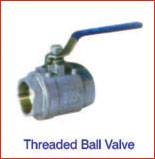 Threaded ball valve