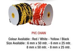 P.V.C CHAIN RED & WHITE from SAFELAND TRADING L.L.C