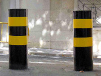 Steeel Bollards BOLARD SAFETY, PARKING Suppliers, Contractors, Exporters, Company in UAE Dubai Abu Dhabi, Oman, Qatar, Africa from CHAMPIONS ENERGY, FENCE FENCING SUPPLIERS UAE, WWW.CHAMPIONS123.COM