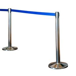 PEDESTRIAN Q Queue Manager Pole STANCHION BARRIERS POST SUPPLIERS in Dubai, UAE, Iran, Qatar, Africa from CHAMPIONS ENERGY, FENCE FENCING SUPPLIERS UAE