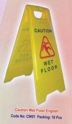 Caution Board from AL MAS CLEANING MAT. TR. L.L.C