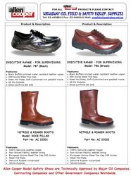 Exe Range Safety Shoes & Boots (Allen Cooper)