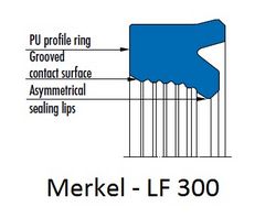 Merkel U-Ring   LF 300 from SPECTRUM HYDRAULICS TRADING FZC