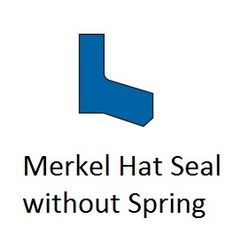 Merkel Hat Seal H without Spring
