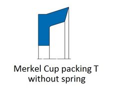 Merkel Cup Packing T without Spring