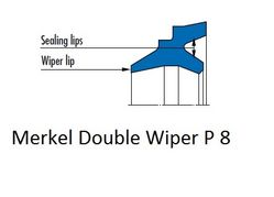 Merkel Double Wiper P 8