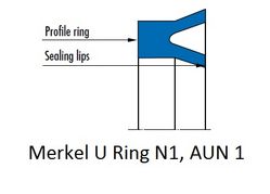 Merkel U-Ring N 1, AUN 1