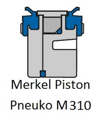 Merkel Complete Piston Pneuko M 310 from SPECTRUM HYDRAULICS TRADING FZC