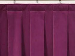 Box Pleated Curtains from THE BEST FURNISHINGS LLC