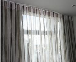Linen bedroom curtains 