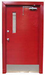 HOLLOW METAL DOORS & FRAMES - FIRE RATED  from DESERT ROOFING & FLOORING CO L L C (DOORS DIVISION)