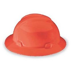 MSA FULL BRIM HELMET RED COLOUR from GULF SAFETY EQUIPS TRADING LLC