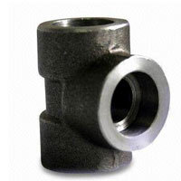 Stainless Steel 304L Class 6000 Forged Tee from PIYUSH STEEL  PVT. LTD.