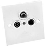 Triax 304102 Triplexed Outlet Plate from PON SYSTEMS L.L.C.