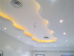Gypsum partition false ceiling cont in Dubai from GRAND WELL TECHNICAL SERVICES LLC