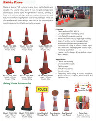 Safety Cones  Road Safety in dubai from TREADSAFE ENGINEERS (INDIA) PVT LTD.