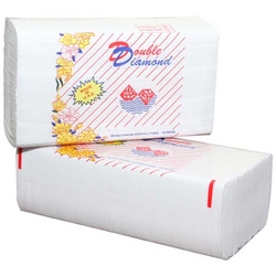 Double Diamond Interfold Hand Towel  from AL MAS CLEANING MAT. TR. L.L.C