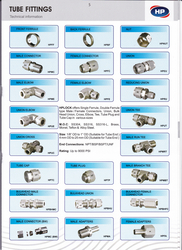 TUBE & PIPE FITTINGS from HP VALVES & FITTINGS FZE