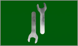  Sheet Metal Parts One End Spanner