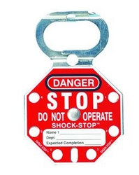 BRADY SHOCK-STOP™ Lockout Hasps