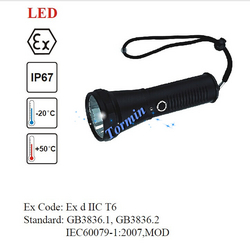 LED EXPLOSION PROOF FLASH LIGHT from LUTEIN GENERAL TRADING L.L.C