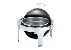 Round Chafing Dish with Stainless Steel Legs UAE from MIDDLE EAST HOTEL SUPPLIES