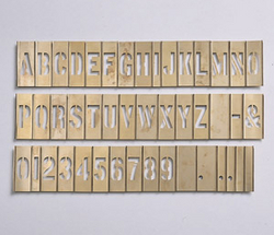 BRASS STENCIL from EXCEL TRADING UAE