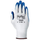 ANSELL Nitrile Coated Gloves, Blue/White in uae
