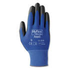 ANSELL PolyurethaneGeneralPurposeGloves,Blue/Black