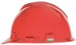 MSA V-GARD® Hard Hat Red from URUGUAY GROUP OF COMPANIES 
