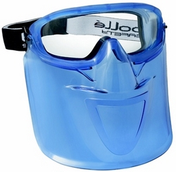 SAFETY GOGGLE WITH VISOR  BOLLE SAFETY, USA