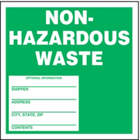 ACCUFORM SIGNS Hazardous Waste Label in uae from WORLD WIDE DISTRIBUTION FZE