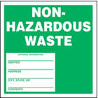 ACCUFORM SIGNS Non Hazardous Waste Label in uae