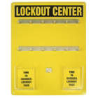 ACCUFORM SIGNS Unfilled Lockout Center sign in uae