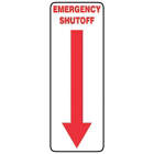 ACCUFORM SIGNS Emergency Shutoff Sign in uae