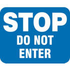ACCUFORM SIGNS Stop Do Not Enter sign in uae