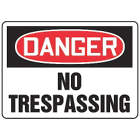 ACCUFORM SIGNS No Trespassing Sign in uae