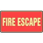 ACCUFORM SIGNS Fire Escape sign in uae from WORLD WIDE DISTRIBUTION FZE