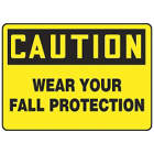 ACCUFORM SIGNS Wear Your Fall Protection Sign UAE