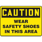 ACCUFORM SIGNS Wear Safety Shoes In This Area Sign
