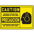 ACCUFORM SIGNS Hearing Protection Required In This