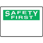 ACCUFORM SIGNS Safety First Sign in uae