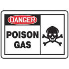 ACCUFORM SIGNS Poison Gas Sign in uae