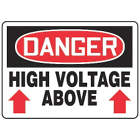 ACCUFORM SIGNS High Voltage Above Sign in uae from WORLD WIDE DISTRIBUTION FZE