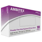 Ambitex Vinyl Disposable Gloves 4 mil in uae from WORLD WIDE DISTRIBUTION FZE