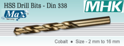HSS Drill Bits DIN 338 Cobalt