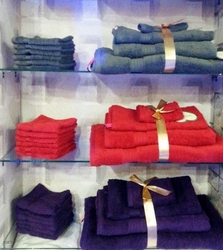 Dyed cotton towels  from BTL TRADING 